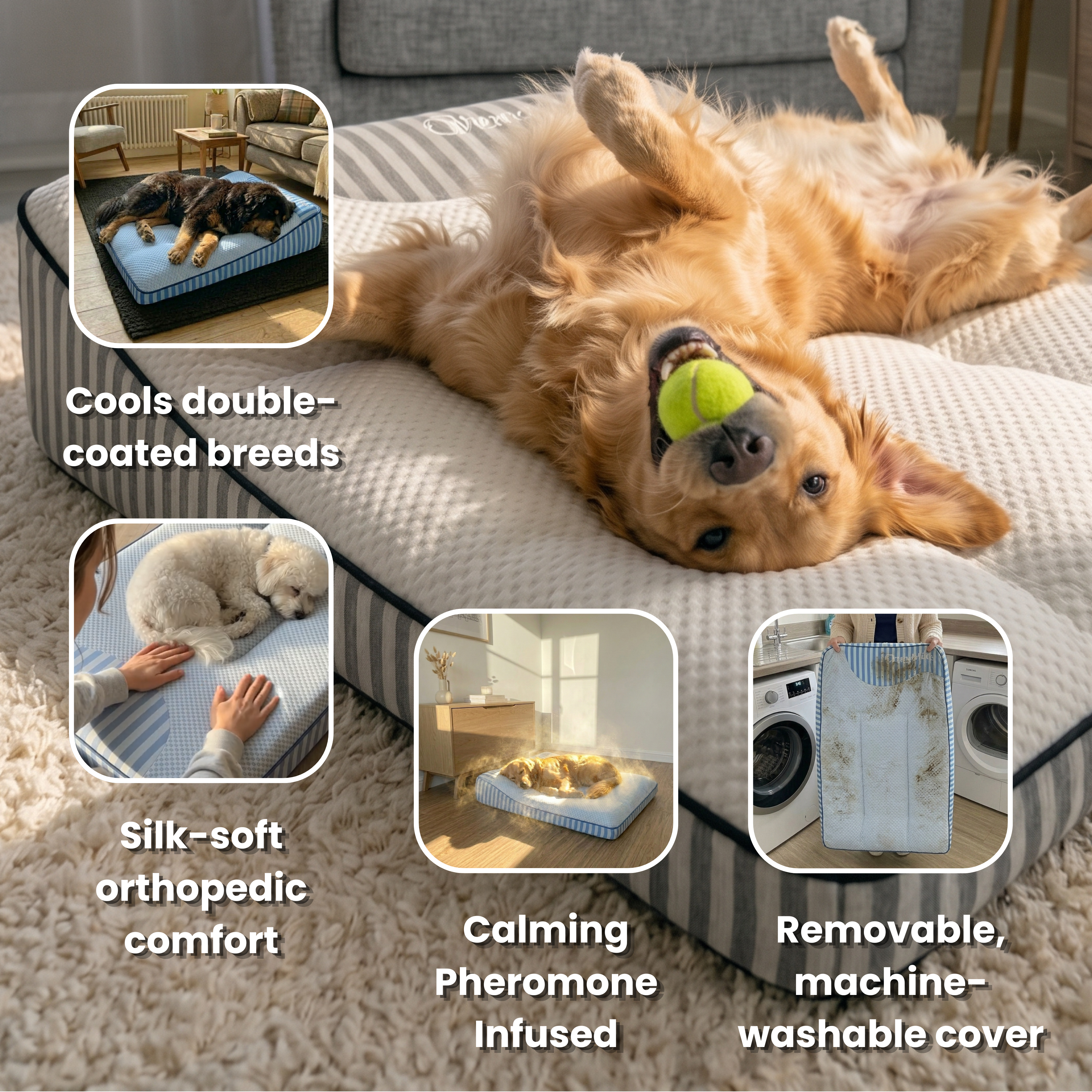 Remzyy™ Ice Crystal Cooling Cushion