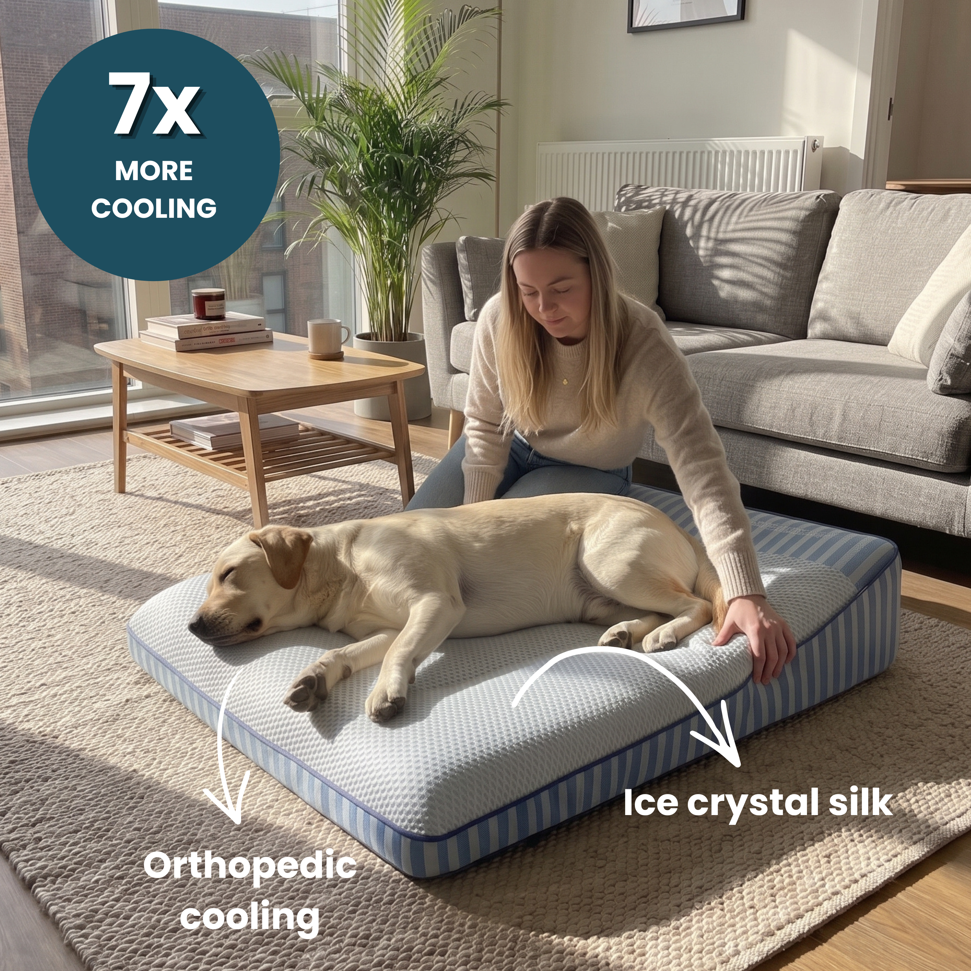 Remzyy™ Ice Crystal Cooling Cushion